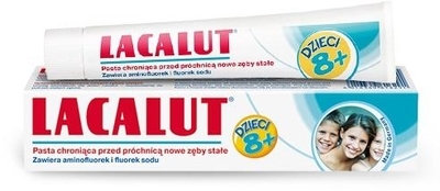 Zdjęcie LACALUT Pasta do zębów przeciw próchnicy dla dzieci powyżej 8lat