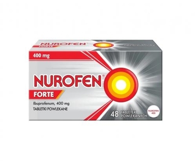Zdjęcie Nurofen Forte 400 mg 48 tabletek powlekanych