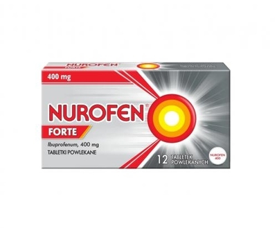 Zdjęcie Nurofen Forte 400 mg 12 tabletek powlekanych