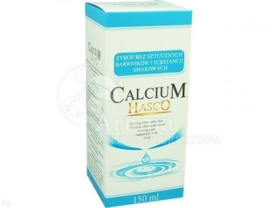 Zdjęcie Calcium syrop Hasco Allergy bez barw 150ml