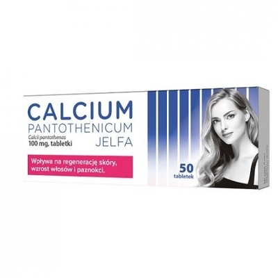 Zdjęcie Calcium pantothenicum x 50 tabletek