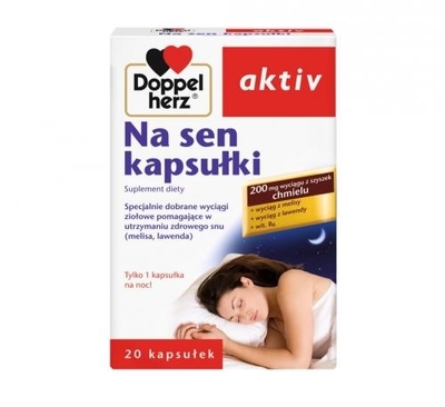 Zdjęcie Doppelherz aktiv Na sen 20 kapsułek