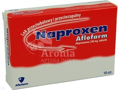 Zdjęcie Naproxen 200mg  Aflofarm  10tabl.