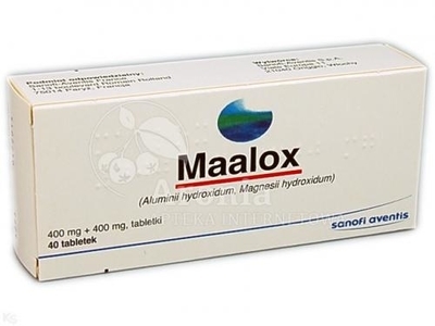 Zdjęcie Maalox x 40 tabletek