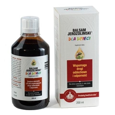 Zdjęcie Balsam Jerozolimski dla dzieci Syrop 200ml