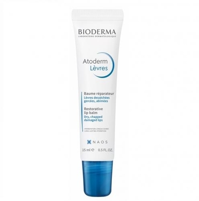 Zdjęcie BIODERMA ATODERM LEVRES Baume Balsam odżywczo-regenerujący do ust 15 ml