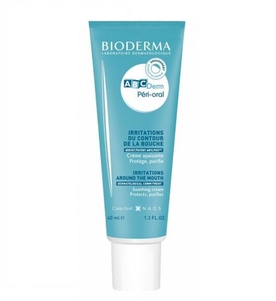 Zdjęcie BIODERMA ABCDERM PERI-ORAL Krem ochronno-łagodzący do skóry wokół ust dla dzieci i niemowląt 40 ml
