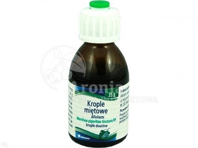 Zdjęcie Krople miętowe Aflofarm  35g