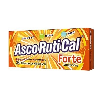 Zdjęcie Ascorutical Forte x 20 tabletek