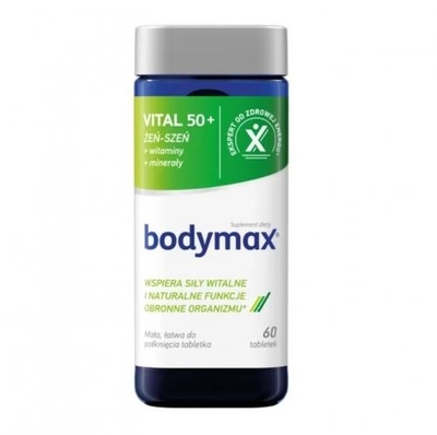 Zdjęcie BODYMAX Vital 50+ 60 tabletek