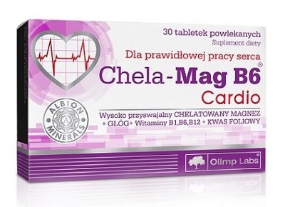 Zdjęcie Olimp Chela-Mag B6 Cardio x 30 tabl.