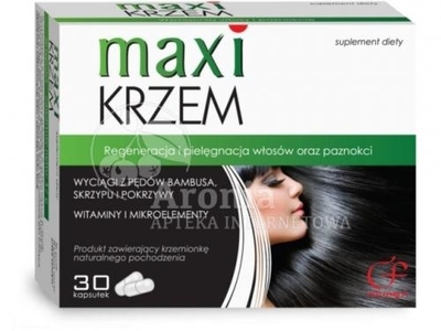 Zdjęcie Maxi Krzem x 30 kapsułek