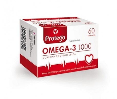 Zdjęcie Protego Omega-3 1000 kaps.elast. 60kaps.