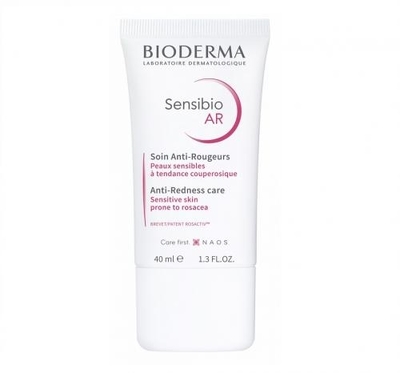 Zdjęcie BIODERMA SENSIBIO AR Krem aktywny do skóry z problemami naczynkowymi 40 ml