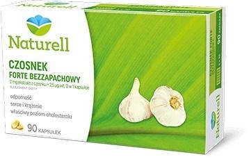 Zdjęcie NATURELL Czosnek forte bezapachowy x 90