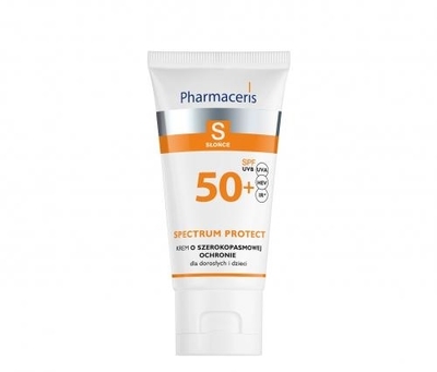 Zdjęcie PHARMACERIS S Krem o szerokopasmowej ochronie SPF50+ 50 ml
