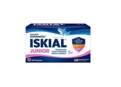 Zdjęcie Iskial Junior 60 kapsułek do żucia