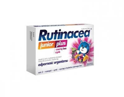 Zdjęcie Rutinacea Junior Plus 20 tabletek do ssania