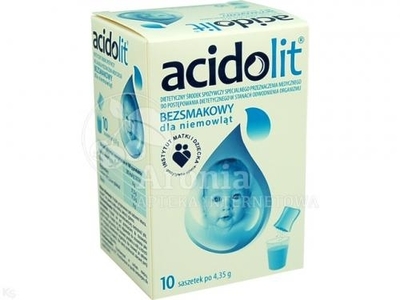 Zdjęcie Acidolit bezsmakowy dla niemowląt x 10 saszetek