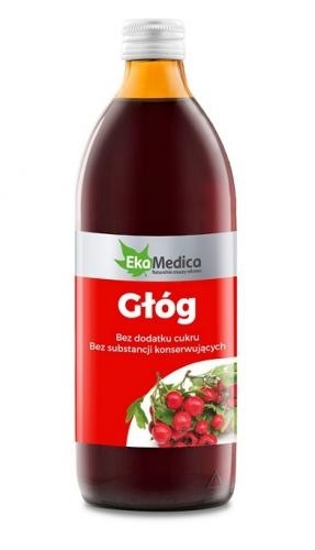 Zdjęcie Głóg 100% Sok EkaMedica płyn 500ml