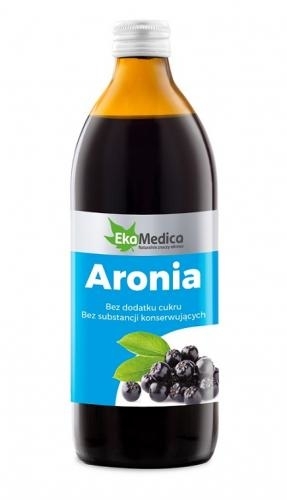 Zdjęcie Aronia 100% Sok EkaMedica  500ml