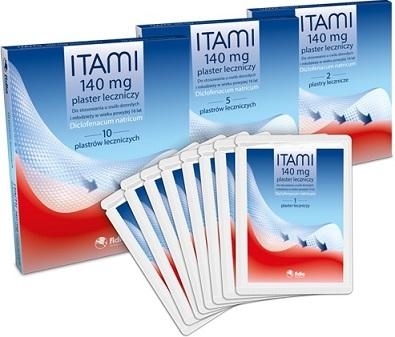 Zdjęcie Itami (Diclodermex) plastry lecznicze 10 szt.