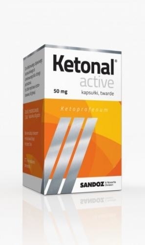 Zdjęcie Ketonal Active 50mg x 20 kaps.