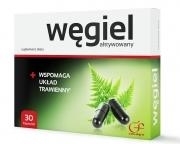 Zdjęcie Węgiel Aktywowany  30 kaps.  Colfarm