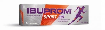 Zdjęcie Ibuprom Sport żel 0,05 g/g 100 g (tuba)