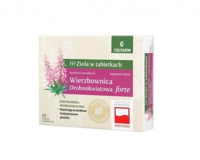 Zdjęcie Wierzbownica drobnokwiatowa forte 60 tabletek