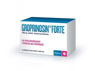 Zdjęcie Groprinosin Forte 1000 mg 30 tabletek