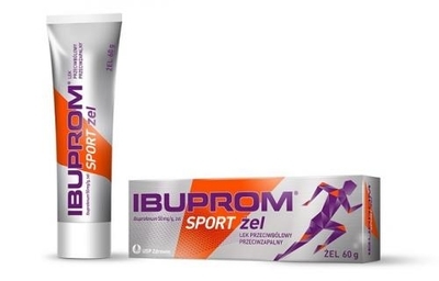 Zdjęcie Ibuprom Sport żel żel 0,05 g/g 1 tub.a 60g