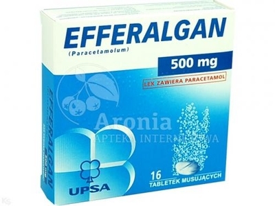 Zdjęcie Efferalgan tabletki musujace 500mg x 16