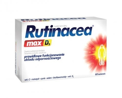 Zdjęcie Rutinacea Max D3 60 tabletek