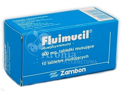 Zdjęcie Fluimucil Forte tabletki musujące 600mg x10 tabl.