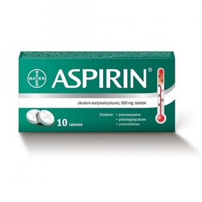 Zdjęcie Aspirin 0,5g x 10 tabl.  ImpR