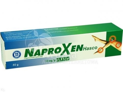 Zdjęcie Naproxen Hasco żel 1,2%  50 g