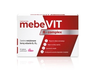Zdjęcie MebeVIT B-complex 60 tabletek