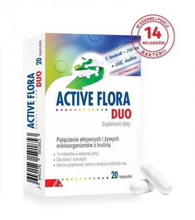 Zdjęcie Active Flora DUO 20 kapsułek