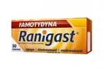 Zdjęcie Famotydyna Ranigast 20 mg 30 tabletek